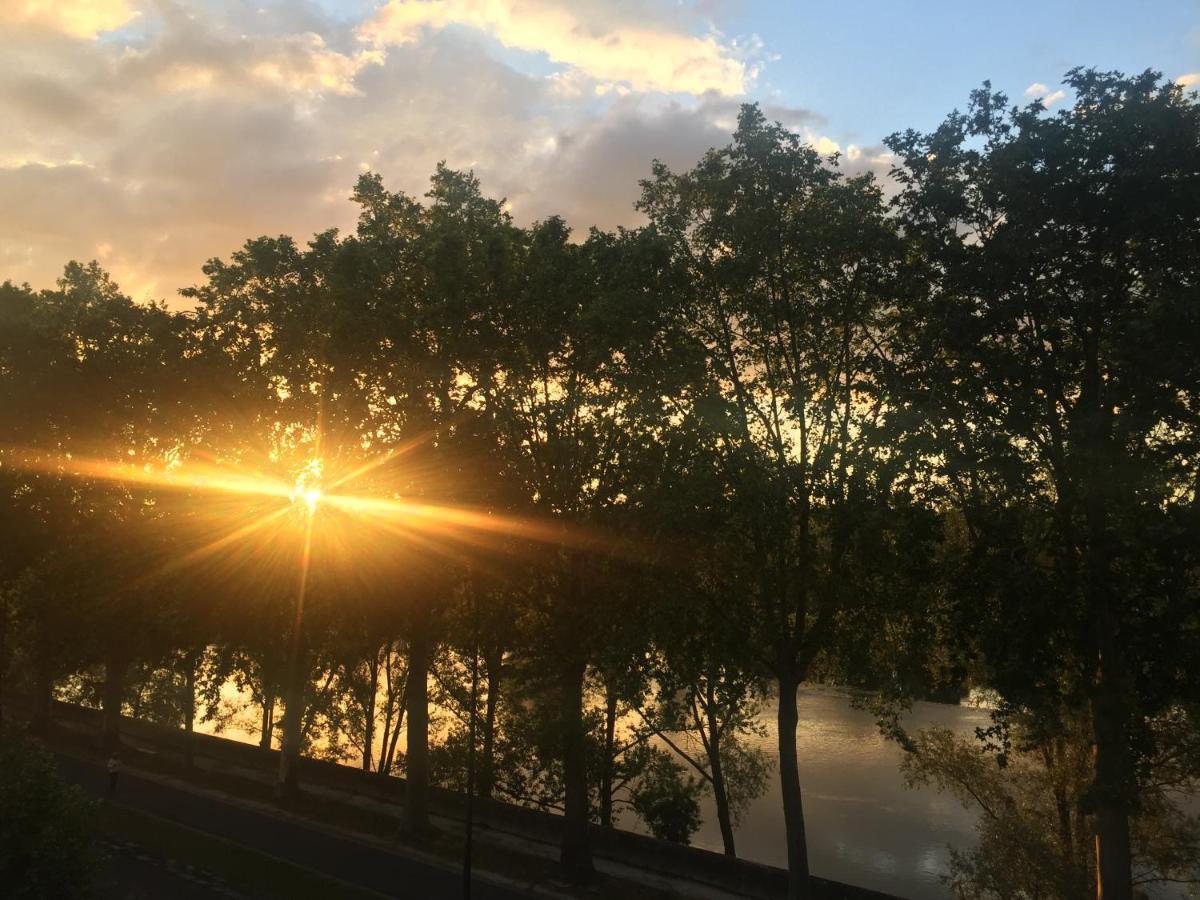 Appartamento Loire Terrasse Tours Esterno foto