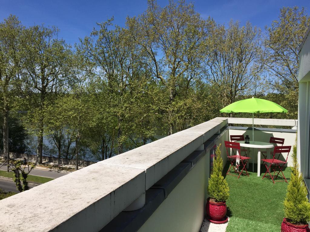 Appartamento Loire Terrasse Tours Esterno foto